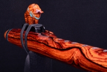 Cocobolo Native American Flute, Minor, Mid G-4, #H26C